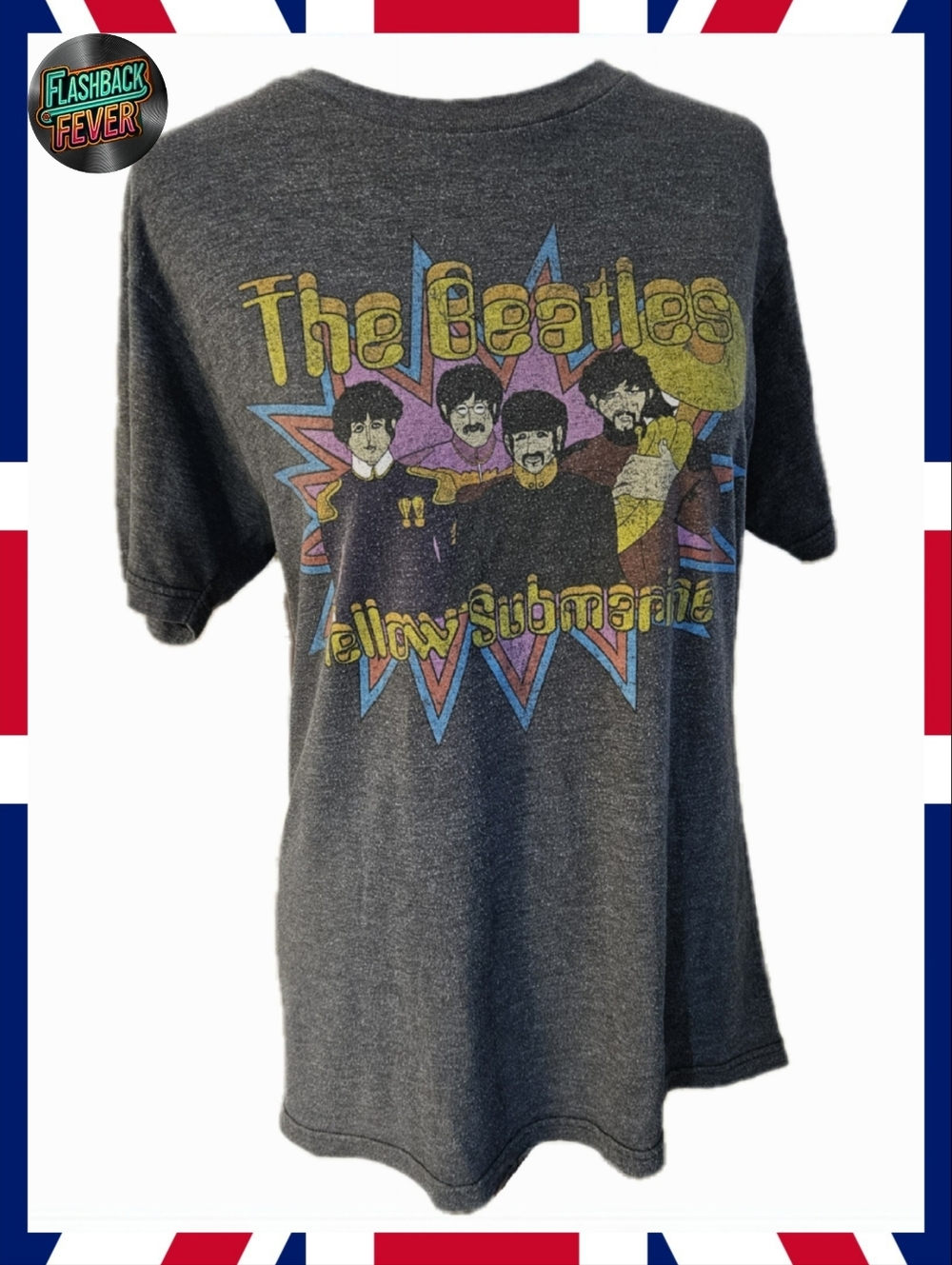 THE BEATLES♀️Yellow Submarine Women's Med T-shirt
